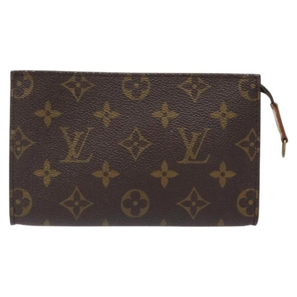 LOUIS VUITTON Monogram Bucket PM Accessory Pouch LV Auth - Picture 1 of 15